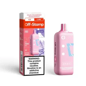 Off-Stamp X-CUBE Ice 25K Disposable Pod (Requires Kit for Use) - Sour Strawberry Dragonfruit*