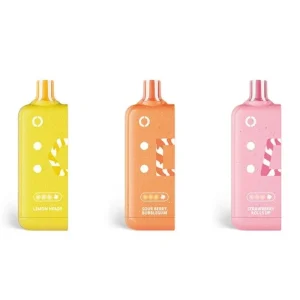 Off-Stamp X-CUBE Sweet 25K Disposable Pod (Requires Kit for Use) - Twisted Strawberry (Strawberry Rolls Up)'