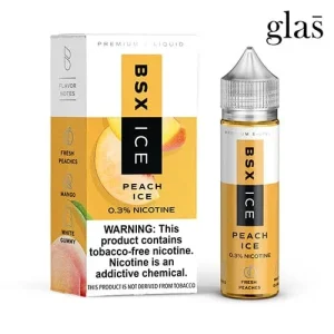 GLAS BSX Peach Ice 60ml TF Vape Juice - 3mg
