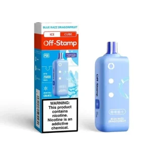 Off-Stamp X-CUBE Ice 25K Disposable Pod (Requires Kit for Use) - Blue Razz Dragonfruit