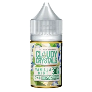 Vanilla Mint Salt Nic E-Juice by Cloudy Crystals E-Liquid