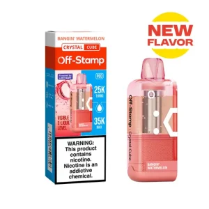 Off-Stamp X-CUBE Crystal 35K Disposable Pod (Requires Kit for Use) - Bangin' Watermelon