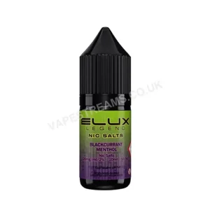 Elux Legend Blackcurrant Menthol Nic Salt E-Liquid