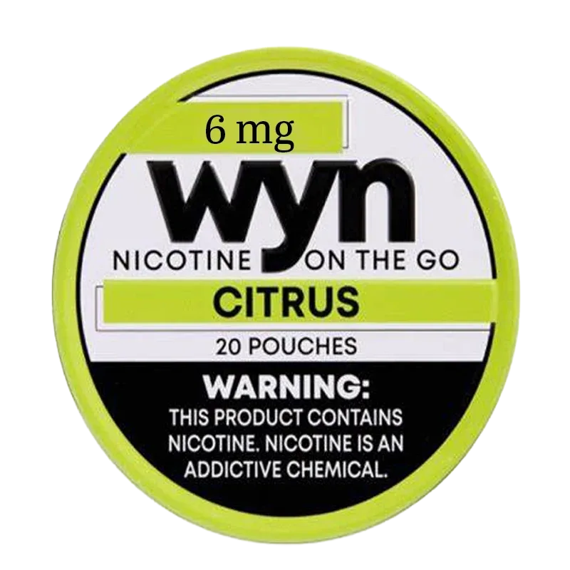WYN Nicotine Pouches - Citrus
