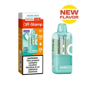 Off-Stamp X-CUBE Crystal 35K Disposable Pod (Requires Kit for Use) - Miami Mint