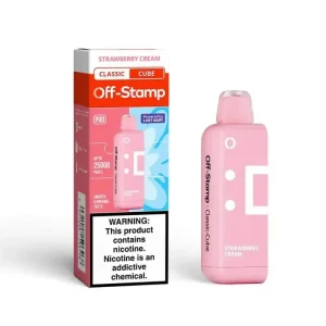 Off-Stamp X-CUBE Classic 25K Disposable Pod (Requires Kit for Use) - Strawberry Cream