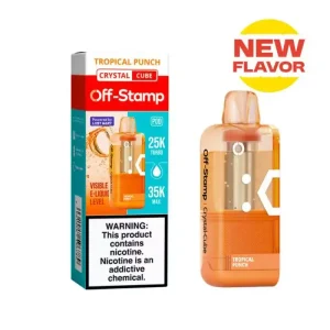 Off-Stamp X-CUBE Crystal 35K Disposable Pod (Requires Kit for Use) - Tropical Punch