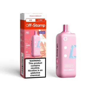 Off-Stamp X-CUBE Ice 25K Disposable Pod (Requires Kit for Use) - Peach Medley*