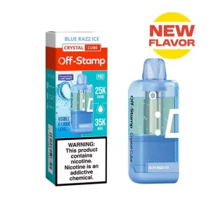 Off-Stamp X-CUBE Crystal 35K Disposable Pod (Requires Kit for Use) - Blue Razz Ice
