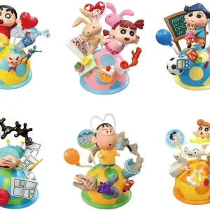 Re-Ment Crayon Shin-chan Pop Out World Excitement Collectible Set