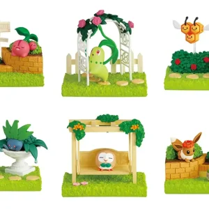 Re-Ment Pocket Monsters Pokemon Garden Afternoon Sunlight Set of 6 Pieces