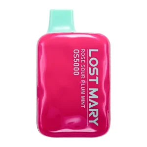Rose Sour Plum Mint Lost Mary OS5000 - Vapeoutletus Online Vape Store