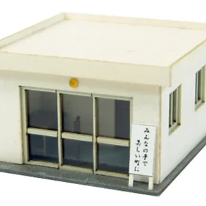 Sankei 1/150 Diorama Kit Police Box A Mp04-22 Model Building Set