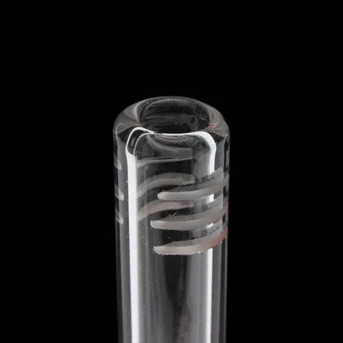 Shatter'd Glassworks - 3" Horizontal Slit Diffused Downstem - Open End for Herb - Image 2