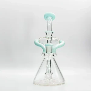 Soul Glass Recycler 8″ Bong / Dab Rig