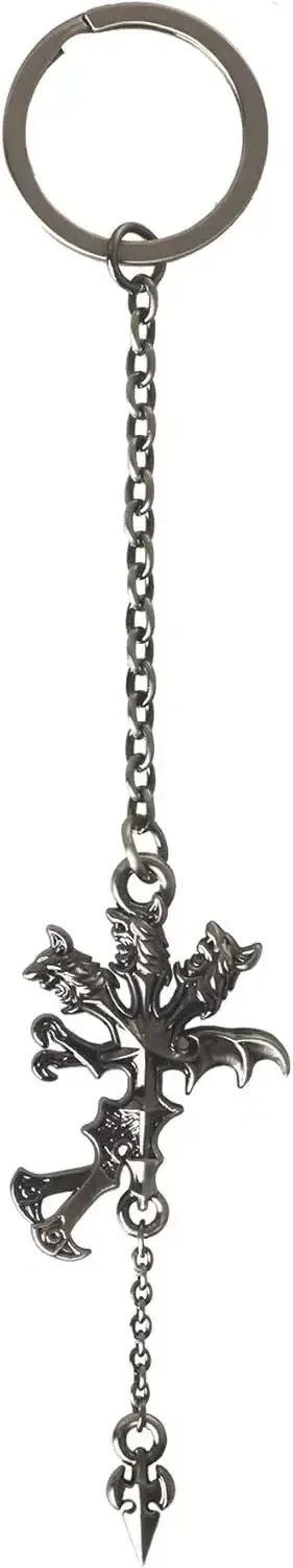 Square Enix Doug of Cerberus Final Fantasy VII Keychain 6.5in