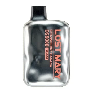 Strawberry Banana Lost Mary OS5000 Luster - Vapeoutletus Online Vape Store