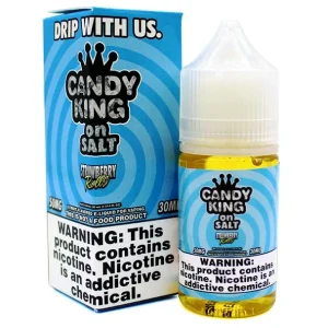Strawberry Rolls - 50mg - Candy King On Salt - 30mL