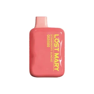 Strawberry Sundae Lost Mary OS5000 - Vapeoutletus Online Vape Store
