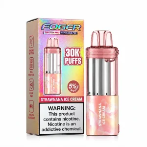 Strawnana Ice Cream - Foger Switch Pro 30K Disposable Pod
