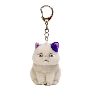 Sun Arrow Fluffy Moon Keychain K9251 Plush Toy Accessory