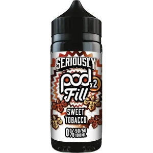 Sweet tobacco Seriously Pod Fill x2 e-liquid 100ml