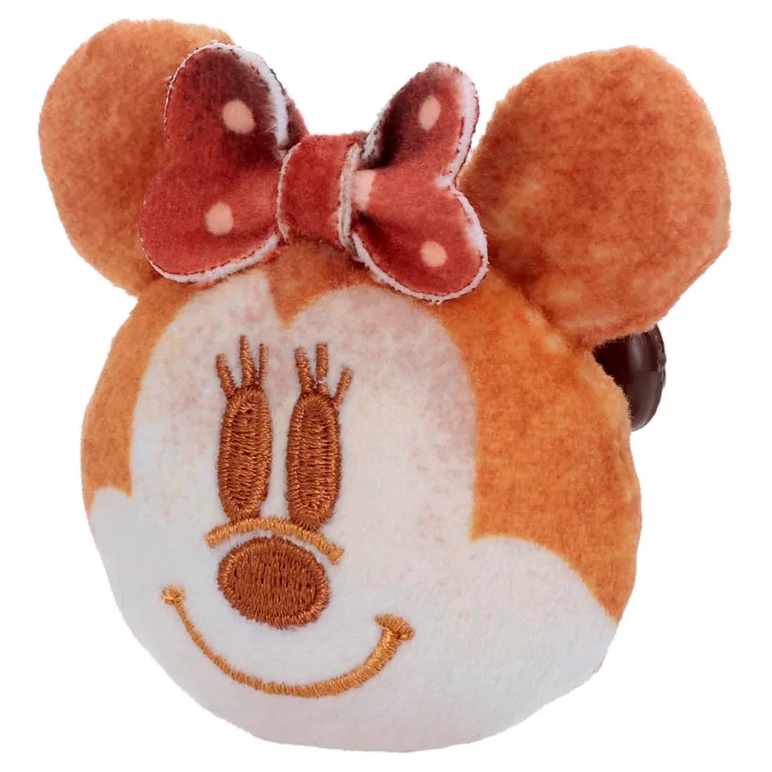 Takara Tomy Arts Minnie Mouse Nui Pan Plush Badge Toy 2.2 Inches Wide - Image 2