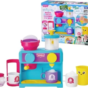 Takara Tomy Take a Bath Coffee Maker Toy, 3 Included Cups Set