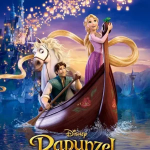Tenyo Disney Tangled 500-Piece Holographic Jigsaw 35x49cm Puzzle