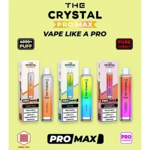 The Crystal Pro Max4000puffs Electronic Cigarette