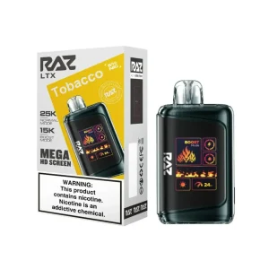 Tobacco - RAZ LTX DC25000 Disposable Vape