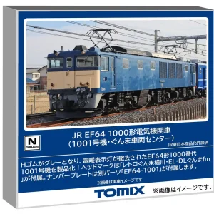 Tomytec Tomix N Gauge JR EF64 1000 Series 1001 Model Train Electric 7112