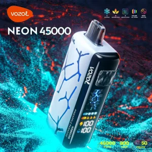 Vozol NEON 45K – 45000 Puffs & Adjustable Airflow & 4 Ice Levels Disposable Vapes