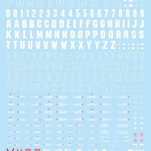Wave X Decal White - Premium Quality 4 Pack for Easy Application