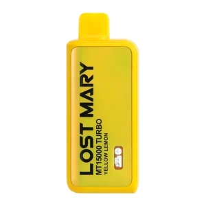Yellow Lemon Lost Mary MT15000 Turbo - Vapeoutletus Online Vape Store