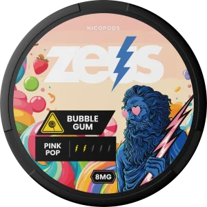 Zeus Bubblegum Nicotine Pouches (5 Pack)