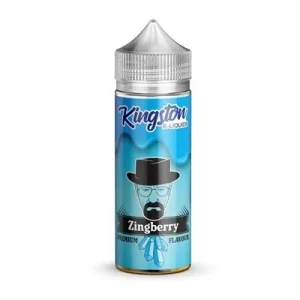 Zingberry Kingston 100ml Nicotine Free 0mg E Liquid VAPE Juice