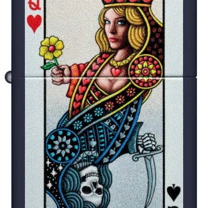 Zippo Lighter - Opposing Queens