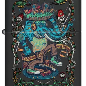 Zippo Lighter - Rick Rietveld Groovy Elephant