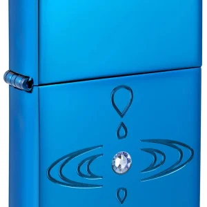 Zippo Lighter - Water Drop with Crystal